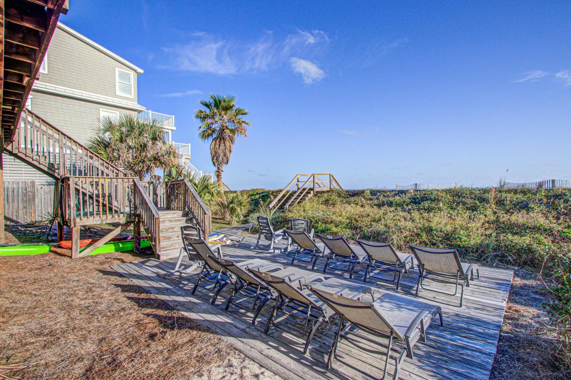 Just Beachy Villa Folly Beach Exterior foto