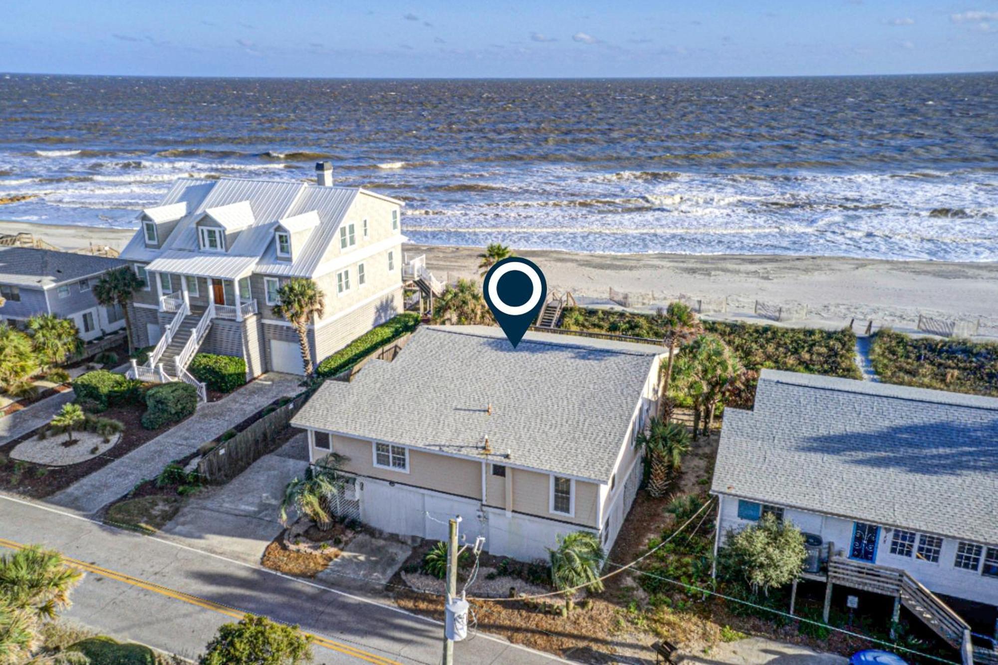 Just Beachy Villa Folly Beach Exterior foto